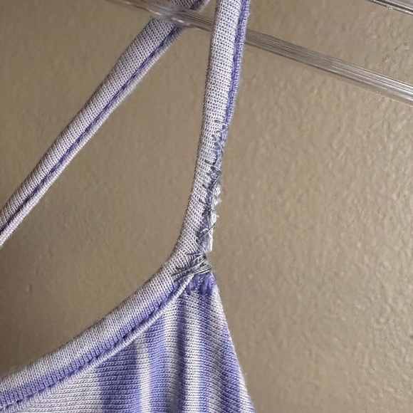 Patagonia Alpine Valley Dress Periwinkle Size Small Repair - Picture 9 of 9